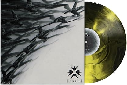 CURE (TRANSPARENT YELLOW & BLACK GALAXY VINYL) por ERRA — capa do álbum