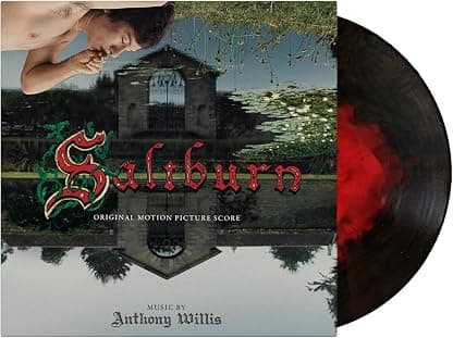 SALTBURN (OST) (LIMITED DELUXE/RED & BLACK colour-IN-colour VINYL/180G) por Anthony Willis — capa do álbum