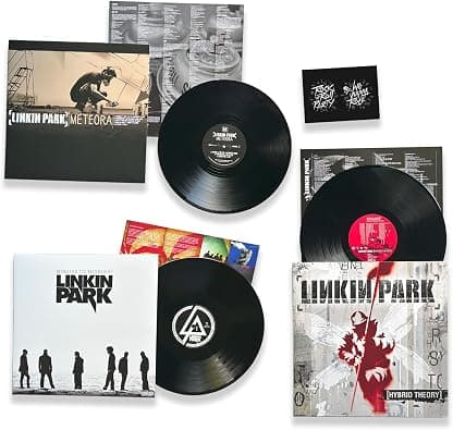 Linkin Park "Early 2000's" 3 Vinyl Collection: Hybrid Theory / Meteora / Minutes To Midnight / + Including Bonus Art Card por Disco de Vinil — capa do álbum