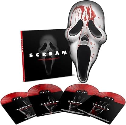 Scream (Original Motion Picture Soundtracks) [Red Marbled 4 LP Boxset] por Marco Beltrami — capa do álbum