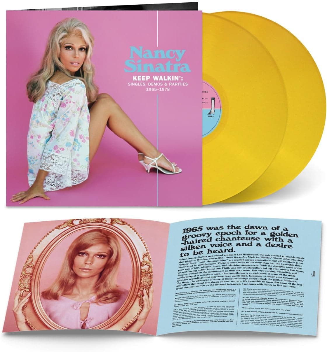 Keep Walkin': Singles, Demos & Rarities 1965-1978 por Nancy Sinatra — capa do álbum