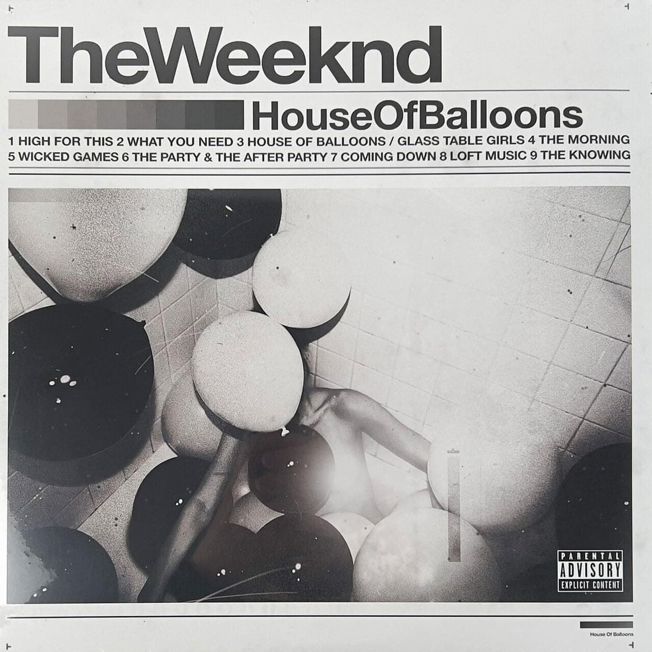 House Of Balloons [2 LP] [10th Anniversary] por The Weeknd — capa do álbum