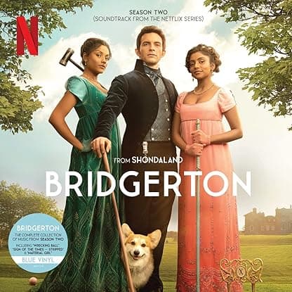 Bridgerton Season Two (Soundtrack From The Netflix Series) [Blue 2 LP] por Various Artists — capa do álbum