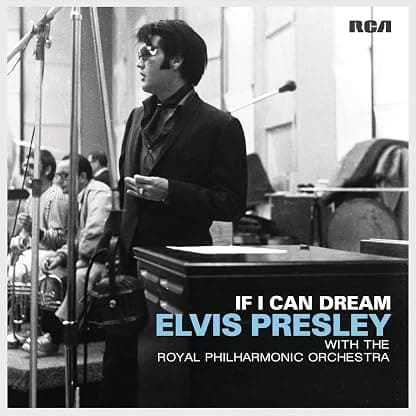 If I Can Dream: Elvis Presley with the Royal Philharmonic Orchestra [Disco de Vinil] por Elvis Presley — capa do álbum