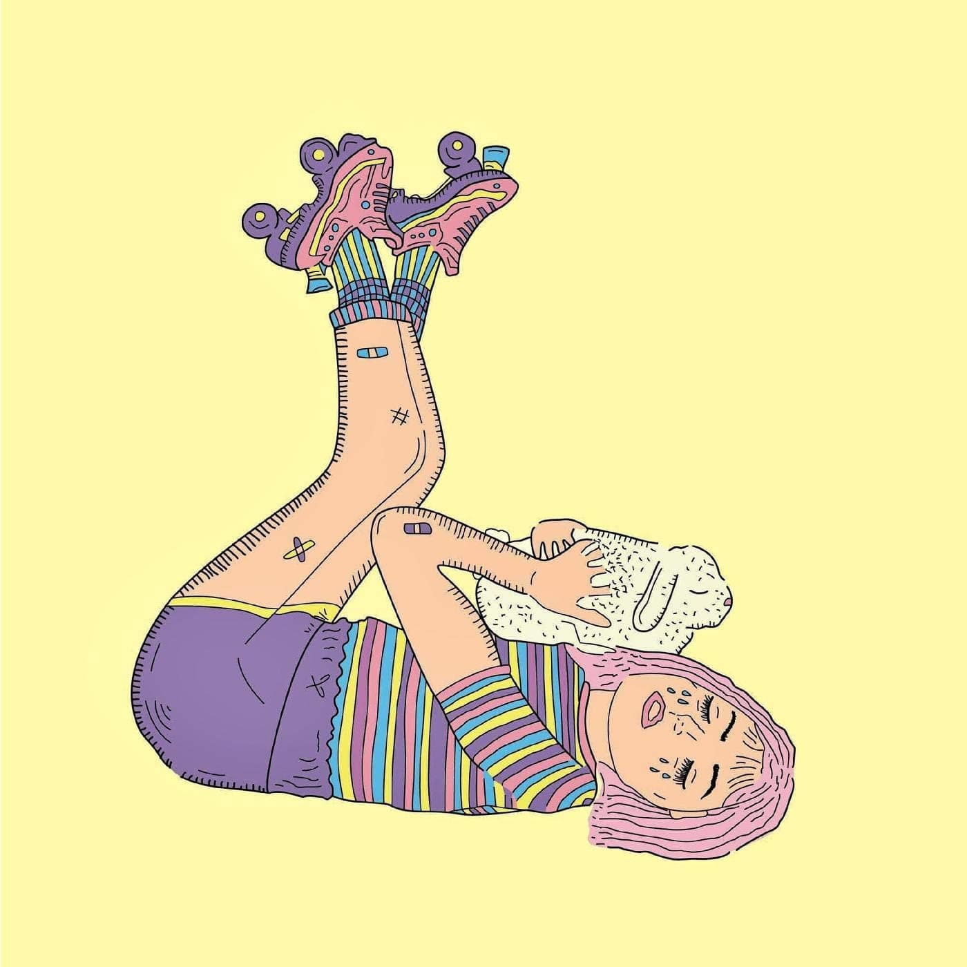 Beach Bunny - Honeymoon [Vinil Eco Mix Roxo] Álbum de Estreia com 9 Faixas Gravado no Electrical Audio Chicago por Beach Bunny — capa do álbum