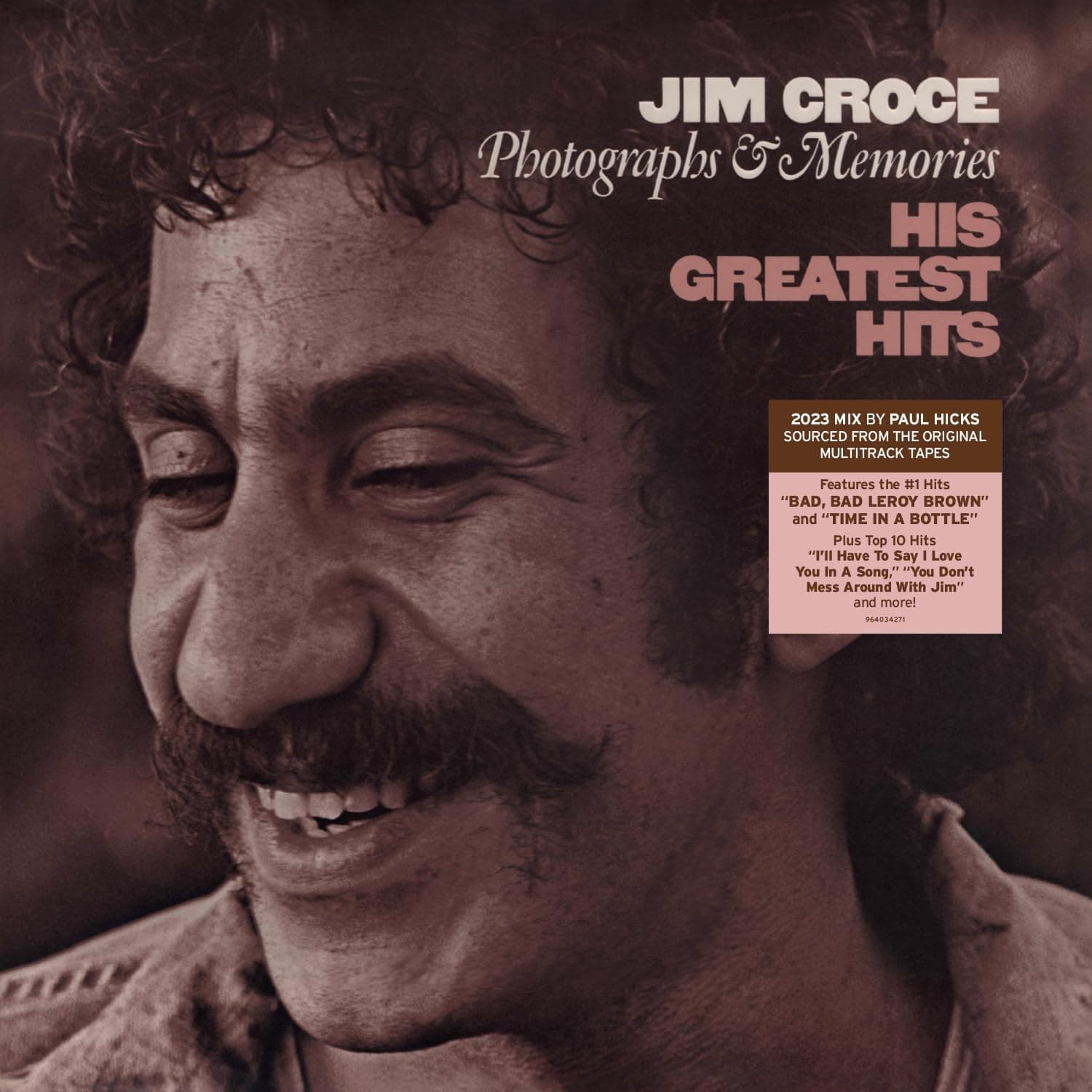 Photographs & Memories: His Greatest Hits (2023 Remix) [VINYL] por Jim Croce — capa do álbum
