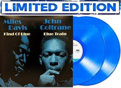 Kind Of Blue / Blue Train - Miles Davis & John Coltrane Collection - Limited Colored Edition Vinyl [LP] [LР] por John Coltrane Miles Davis — capa do álbum