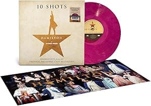 Hamilton 10 Shots Exclusive Translucent Purple Swirl Vinyl LP [w/ Poster], Lin-Manuel Miranda por Lin-Manuel Miranda — capa do álbum