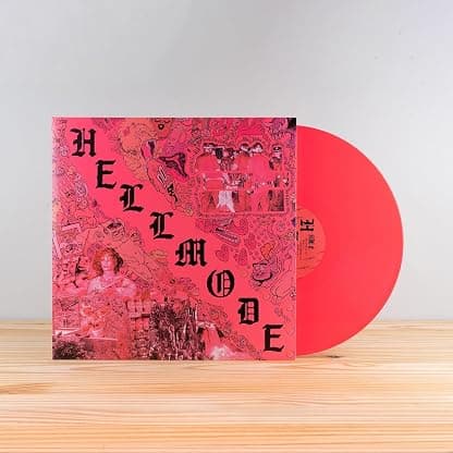 Jeff Rosenstock - HELLMODE [Vinil Neon Pink Import] Rock Indie Punk Polyvinyl Records 2023 Amazon's Choice por Artista não identificado — capa do álbum