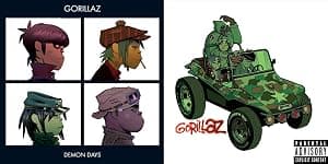 Gorillaz - 2 LP Collection - Demon Days / Gorillaz - Vinyl Set por Artista não identificado — capa do álbum