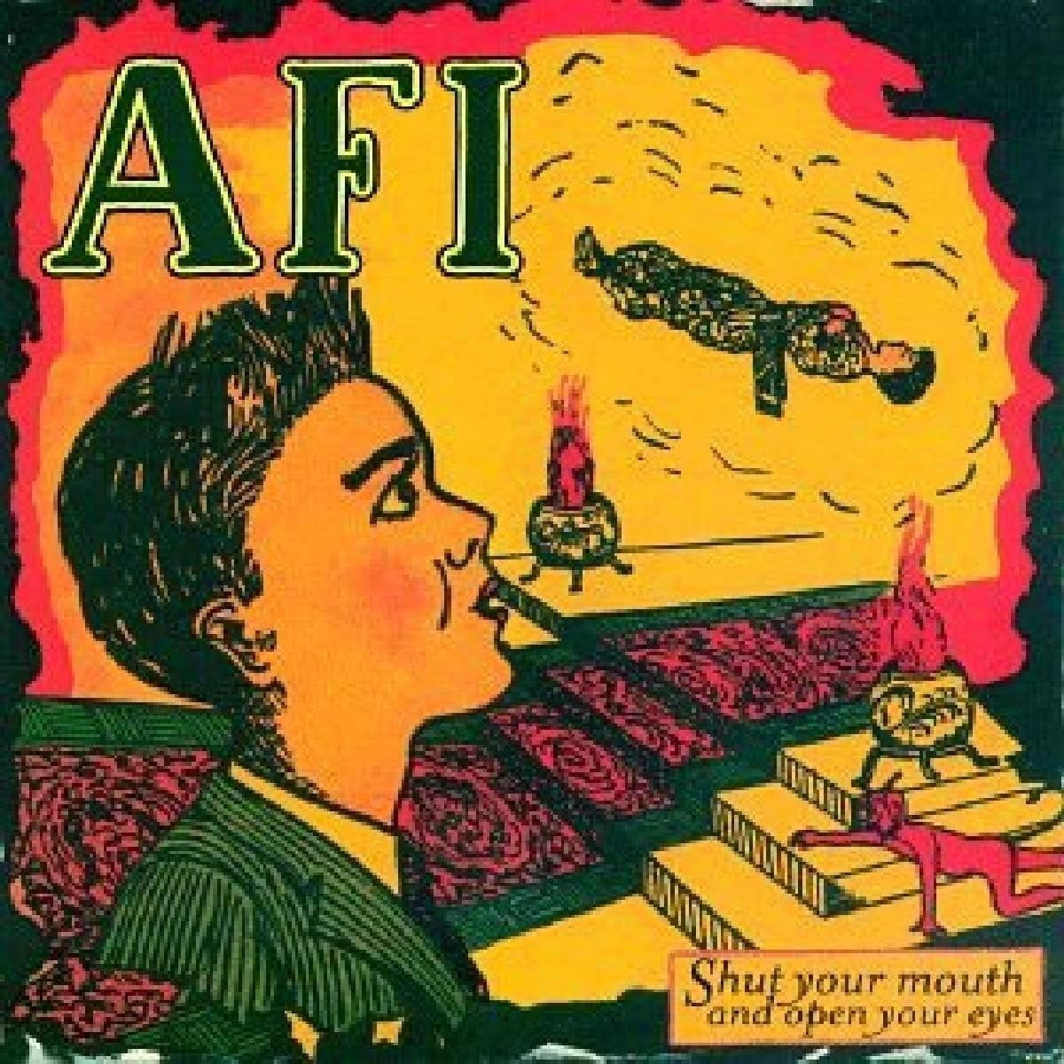Shut Your Mouth and Open Your Eyes [Disco de Vinil] por AFI — capa do álbum
