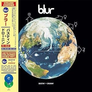 BLUR - Bustin' + Dronin' [2LP BLUE & GREEN VINYL] Limited Edition [RSD 2022] por Blur — capa do álbum