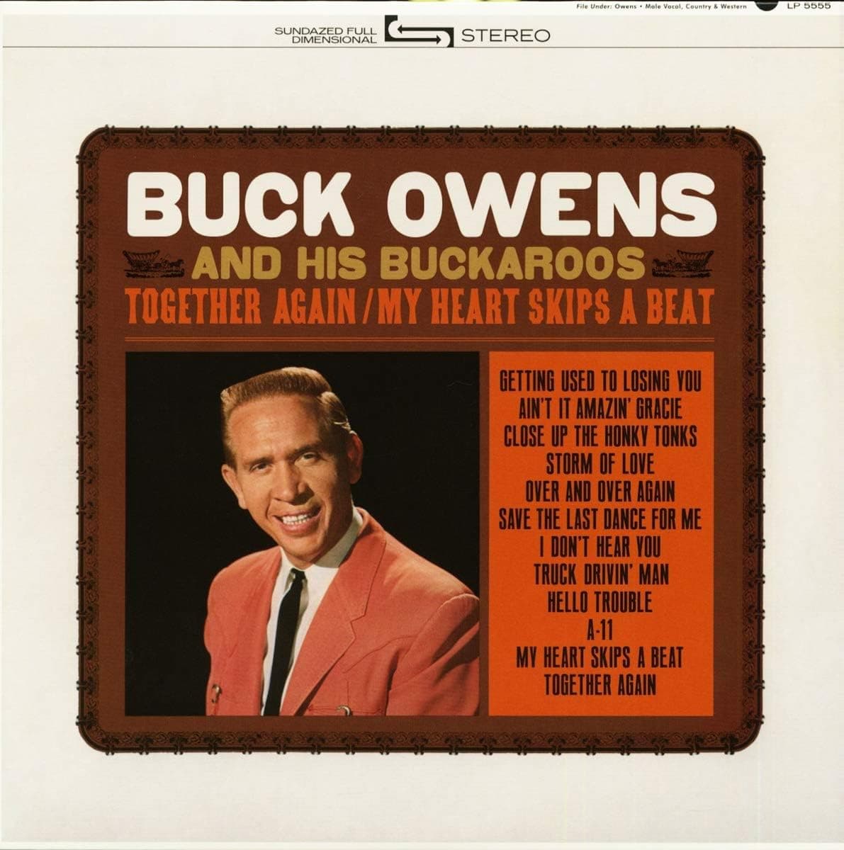Together Again / My Heart Skips A Beat [Disco de Vinil] por Buck & His Buckaroos Owens — capa do álbum