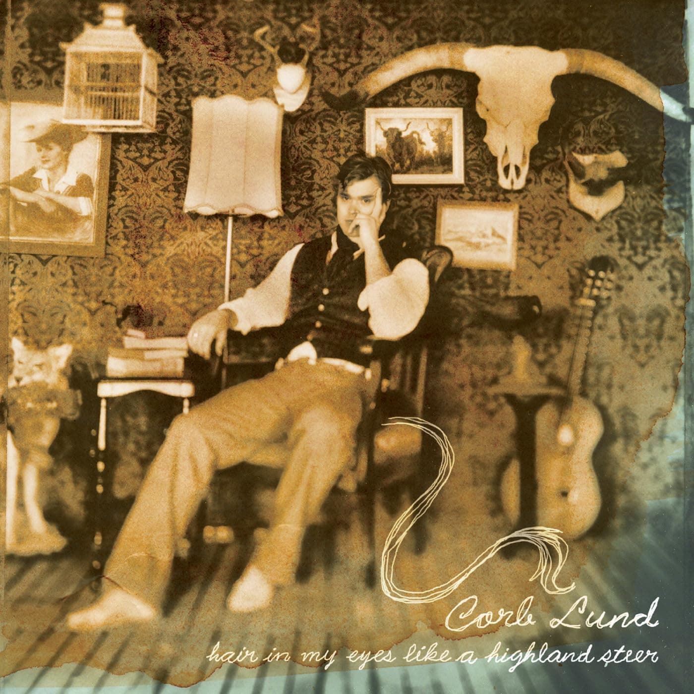Hair in My Eyes Like a Highland Steer [Vinilo] por Corb Lund — capa do álbum