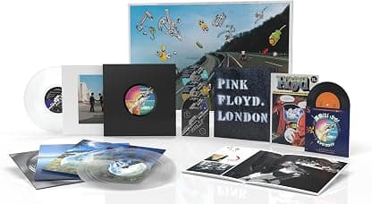 'Wish You Were Here (50th Anniversary) [Deluxe Boxset]' [VINYL] por Pink Floyd — capa do álbum