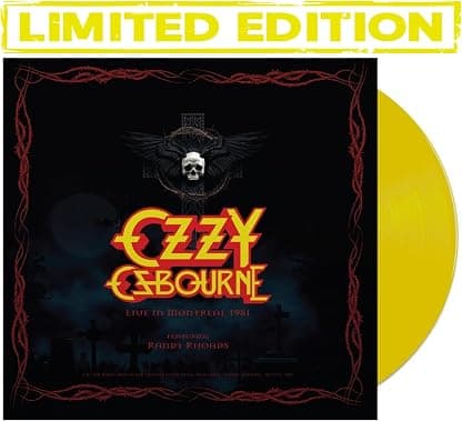 Live In Montreal 1981 - Limited Edition Colored Vinyl por Ozzy Osbourne — capa do álbum