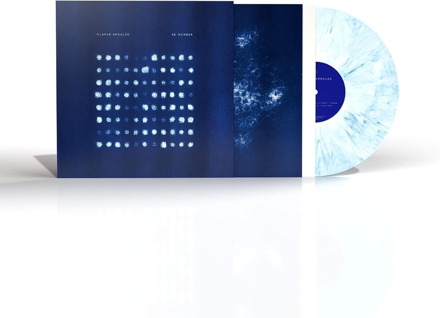 re:member [Blue/White Splatter LP] por Ólafur Arnalds — capa do álbum