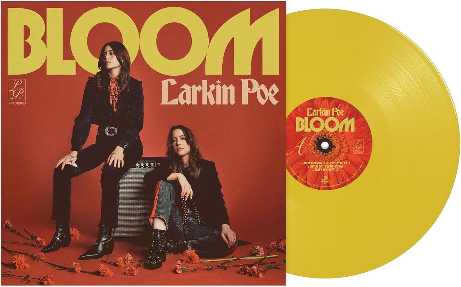Bloom (Yellow LP) [VINYL] por Larkin Poe — capa do álbum