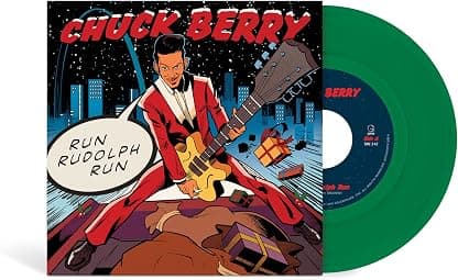 Run Rudolph Run[Evergreen 7" Single] por Chuck Berry — capa do álbum