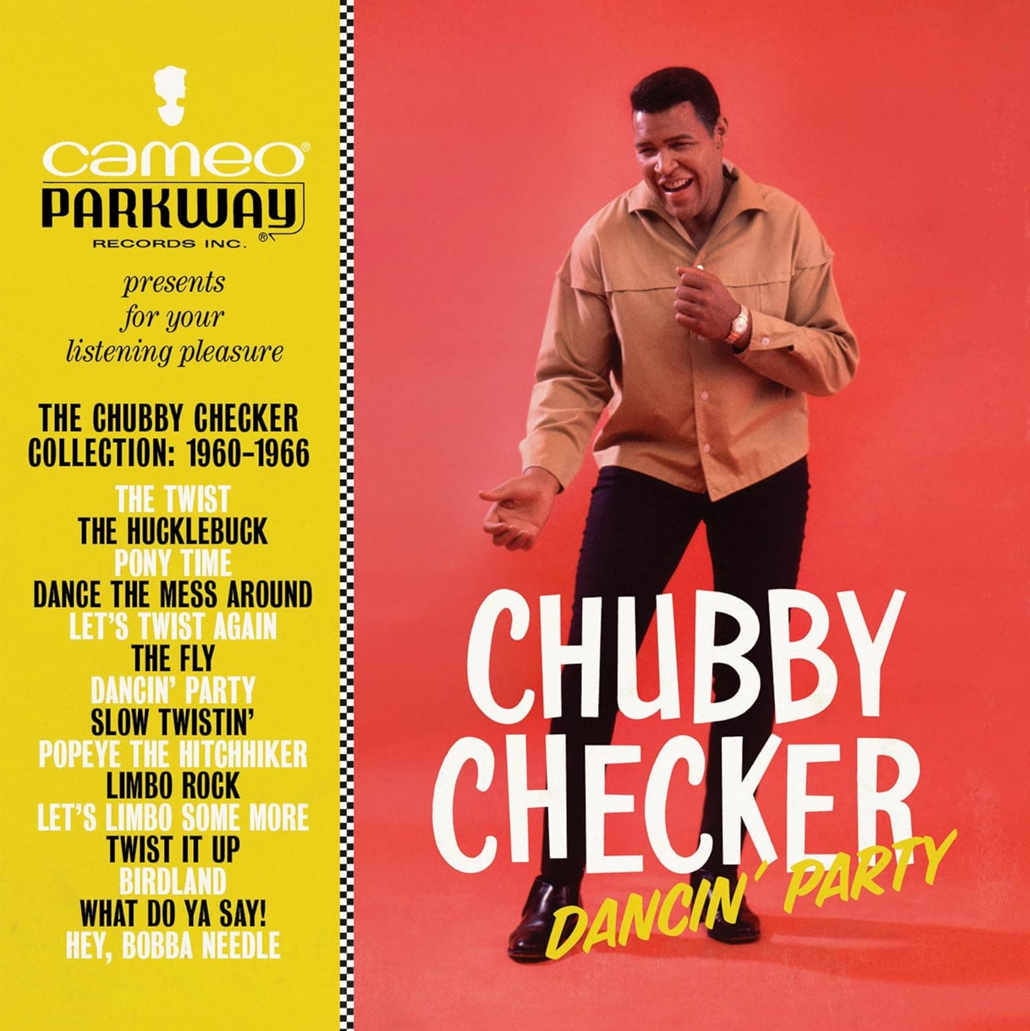 Dancin' Party: The Chubby Checker Collection (1960-1966) [LP] por Chubby Checker — capa do álbum