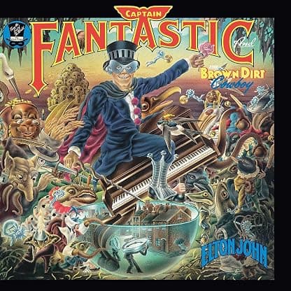 Captain Fantastic And The Brown Dirt Cowboy por Elton John — capa do álbum