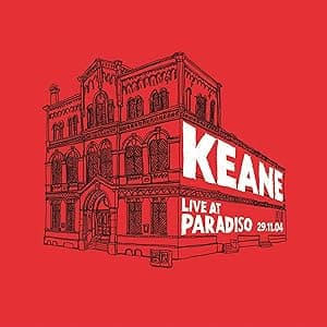 Live At Paradiso 29.11.04[Transparent Red/White 2 LP] por Keane — capa do álbum