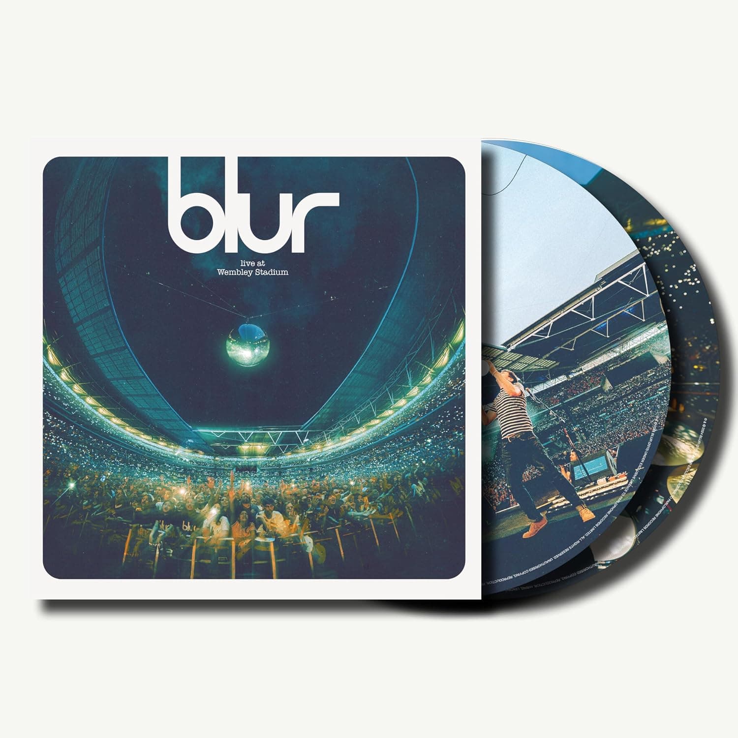 LP VINIL Blur - Live at Wembley Stadium por Blur — capa do álbum