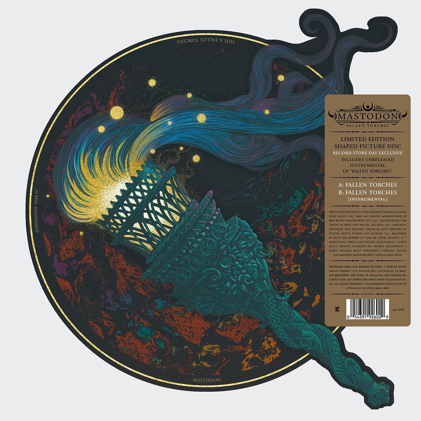 Fallen Torches [VINYL] por Mastodon — capa do álbum