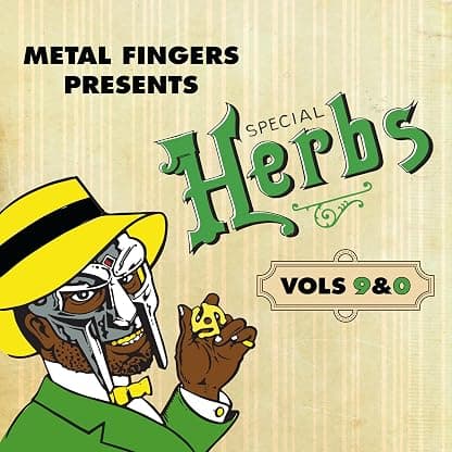 Metal Fingers Presents: Special Herbs Vol. 9 & 0 - Vinyle Vert [Vinilo] por Mf Doom — capa do álbum