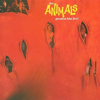 Greatest Hits Live (Blue Vinyl) por Animals — capa do álbum