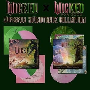 "Pink Goes Good With Green" Wicked Soundtrack Exclusive Vinyl Collection: Wicked & Wicked: For Good Original Motion Picture por Wicked & Wicked: For Good — capa do álbum