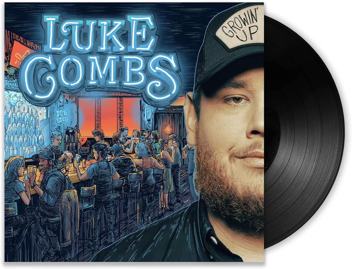 GROWIN' UP (150G) por Luke Combs — capa do álbum