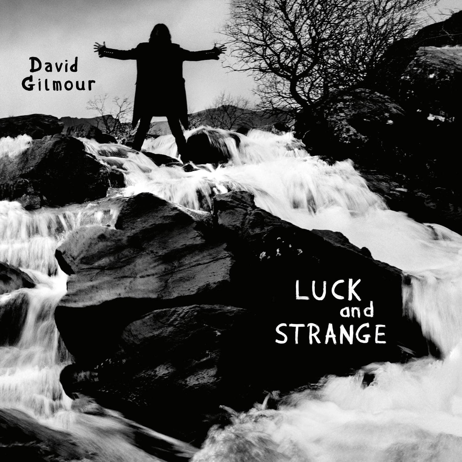 Luck and Strange por David Gilmour — capa do álbum