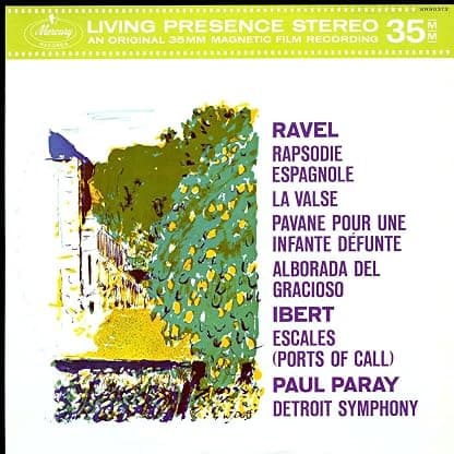 Orchestral Music By Maurice Ravel & Jacques Ibert [Disco de Vinil] por Paray/Detroit Symphony Orchestra — capa do álbum
