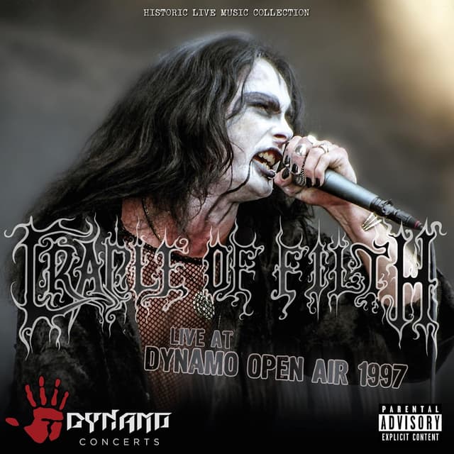 Live at Dynamo Open Air 1997 por Cradle of Filth — capa do álbum