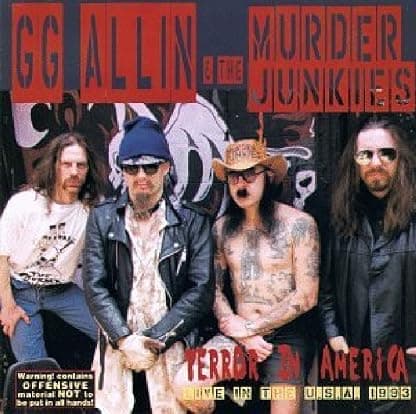 Terror in America por Gg & the Murder Junkies Allin — capa do álbum