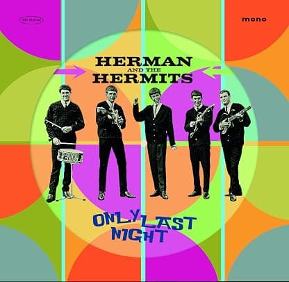 Only Last Night por Herman's Hermits — capa do álbum