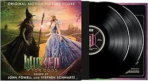 Wicked: For Good (Original Motion Picture Score)[2 LP] por John Powell/Stephen Schwartz — capa do álbum