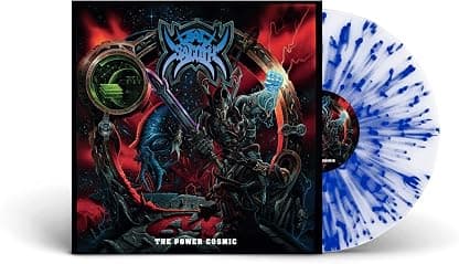 POWER COSMIC (CLEAR/BLUE SPLATTER VINYL) por Bal-Sagoth — capa do álbum