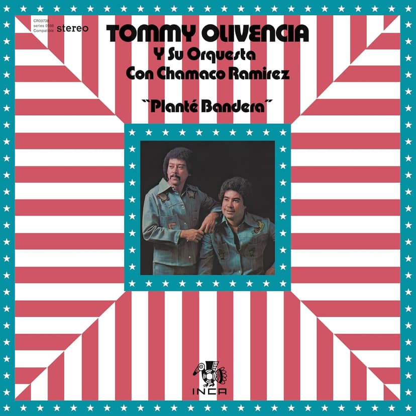 Planté Bandera [LP] por Tommy Olivencia y su Orquesta — capa do álbum