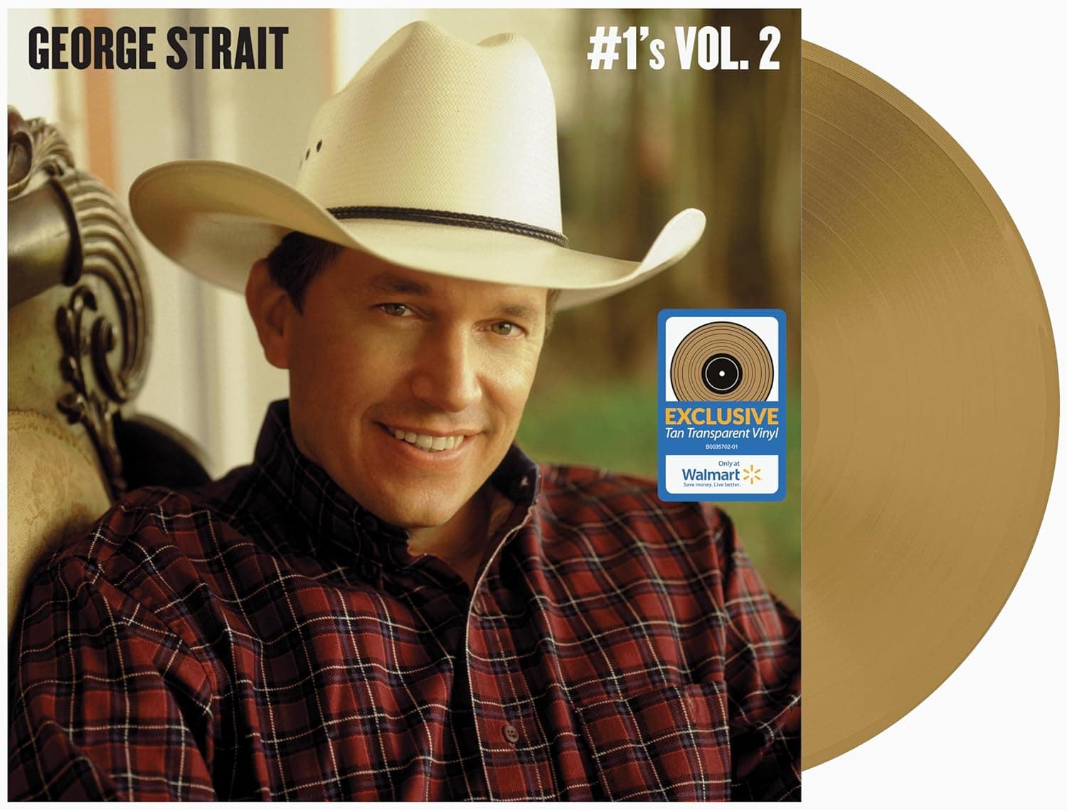 #1's Volume 2[Tan LP] por George Strait — capa do álbum