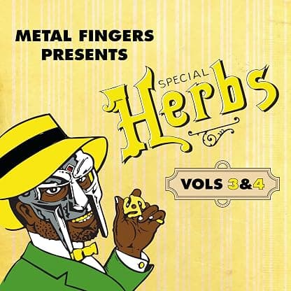 Metal Fingers Presents: Special Herbs Vol. 3 & 4 - Yellow por MF Doom — capa do álbum