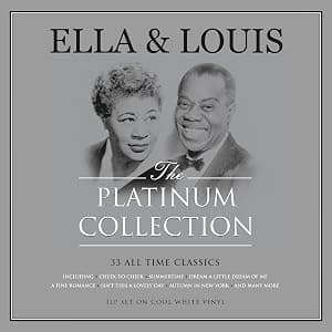 The Platinum Collection [3LP White VINYL] por Ella Fitzgerald and Louis Armstrong — capa do álbum