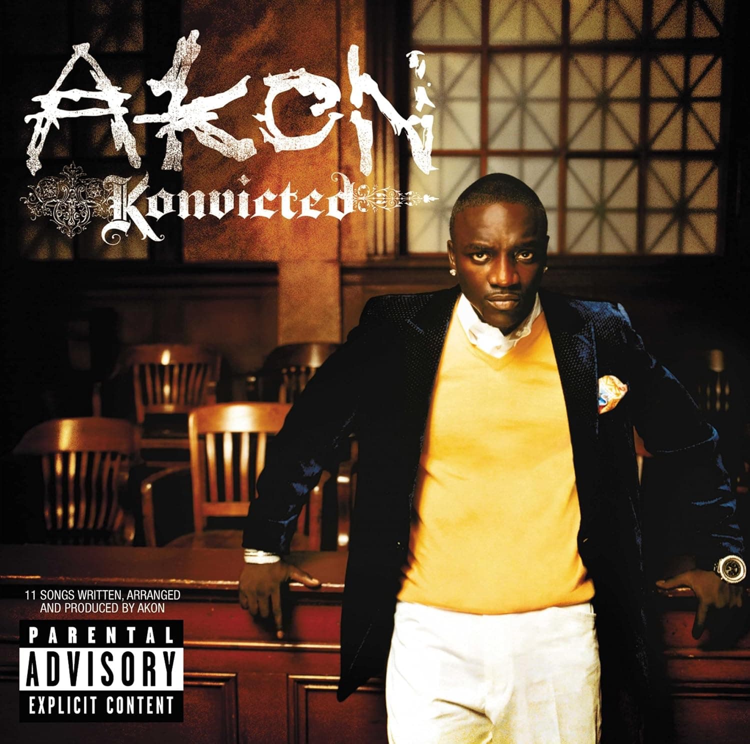 Konvicted [2 LP] por Akon — capa do álbum