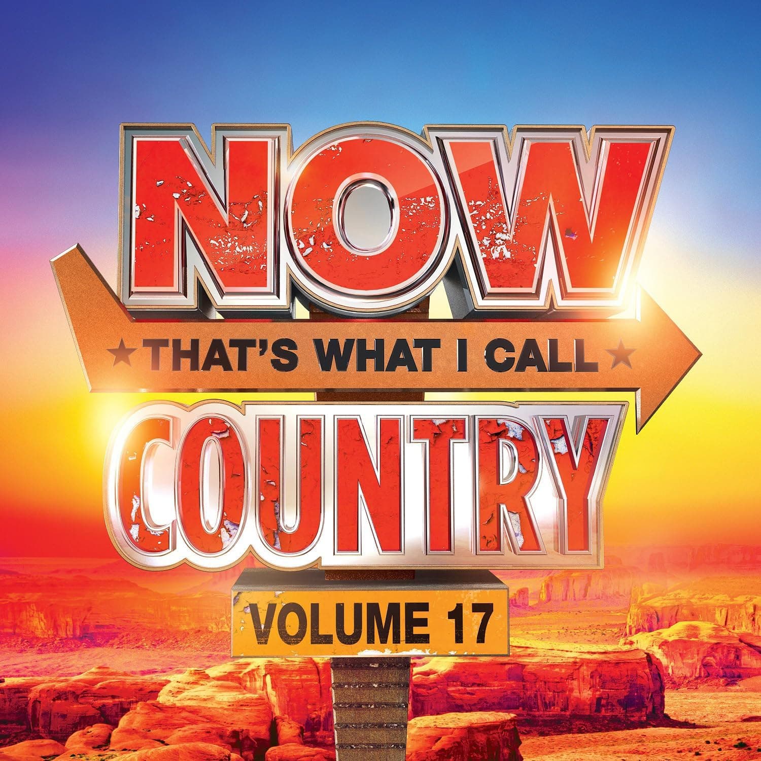 NOW COUNTRY 17 (CORAL VINYL) por Various Artists — capa do álbum