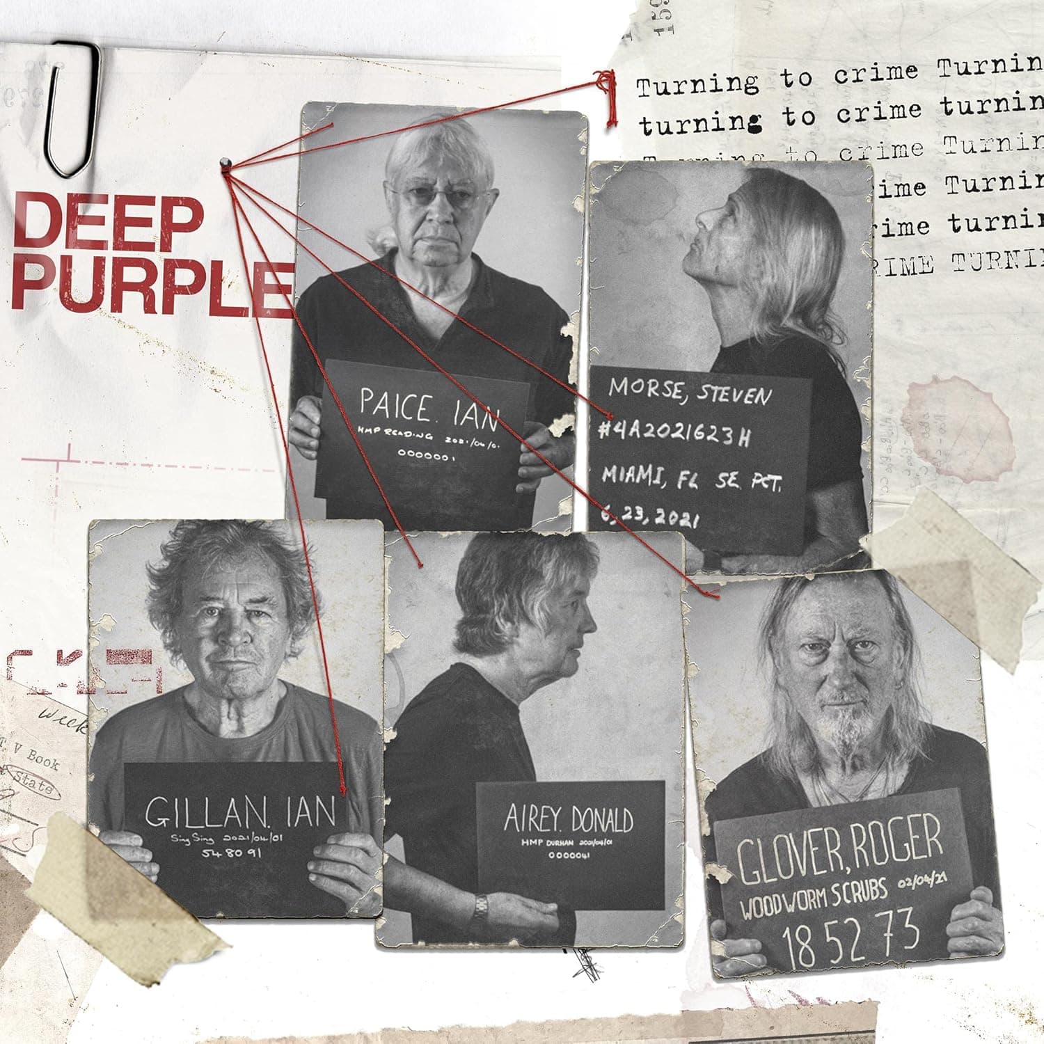 Turning To Crime (2LP 180g/Gatefold) [Disco de Vinil] por Deep Purple — capa do álbum