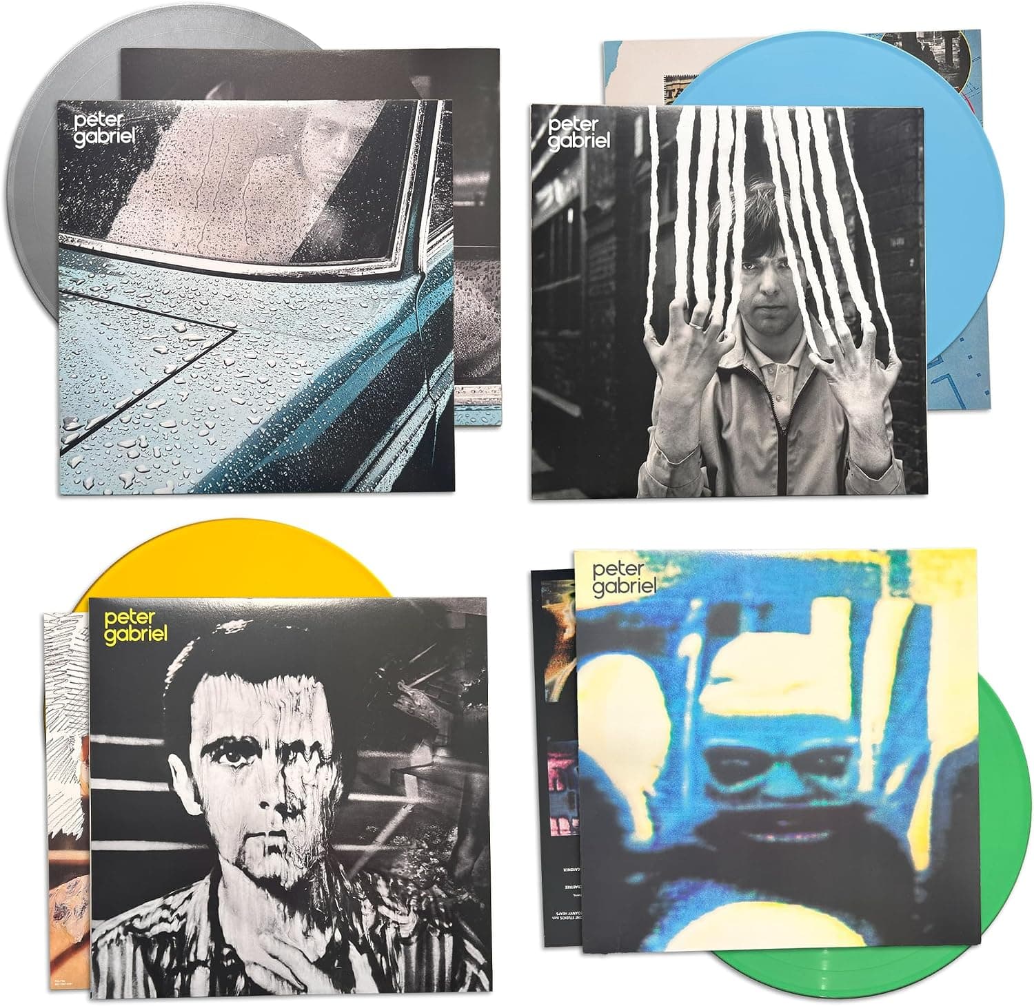 Peter Gabriel Solo 1,2,3, & 4 Vinyl Collection: AKA - Car / Scratch / Melt / Security por Peter Gabriel — capa do álbum