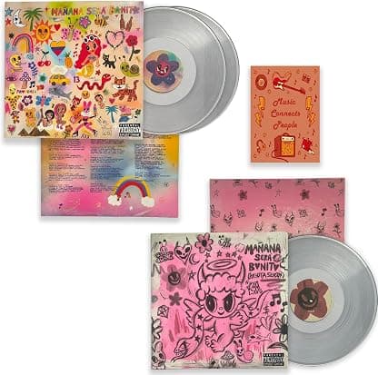 Karol G Complete Mañana Será Bonito Collection: Mañana Será Bonito (Clear Double Vinyl) / Bichota Season (Clear Vinyl) (+ Bonus Track) / + including Bonus Art Card por Disco de Vinil — capa do álbum