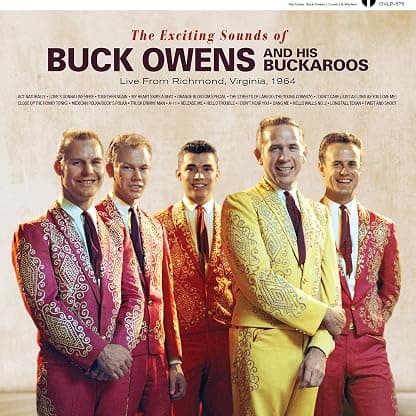 The Exciting Sounds of Buck Owens And His Buckaroos Live From Richmond, Virginia, 1964 (Strawberry Jam Colored Vinyl) [VINYL] por Buck Owens And His Buckaroos — capa do álbum
