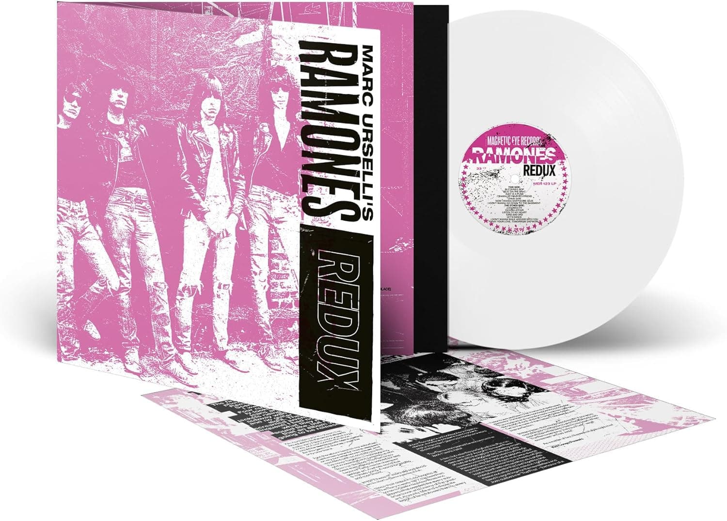 MARC URSELLI'S RAMONES (REDUX)(WHITE VINYL) [VINYL] por Various Artists — capa do álbum